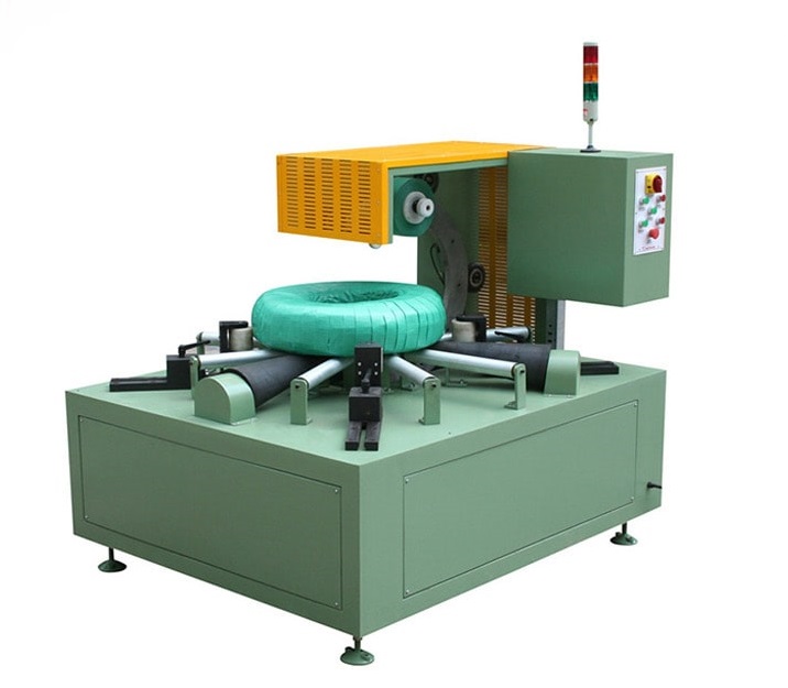 Corrugated hose packing machine