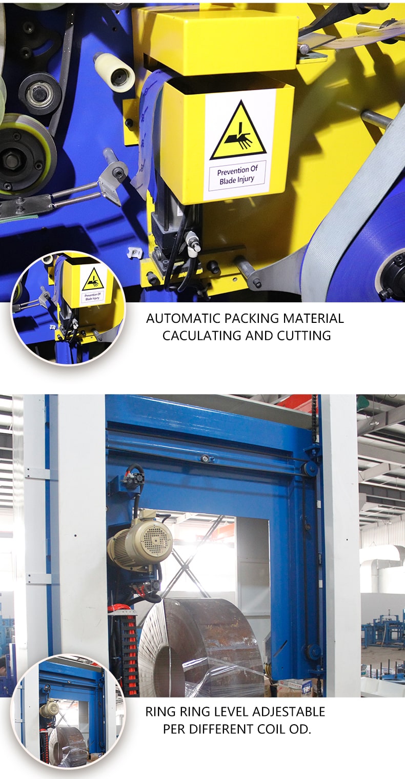Coil wrapping machine--FPS-800