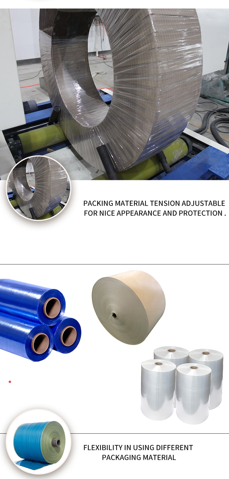 Coil wrapping machine--FPS-800