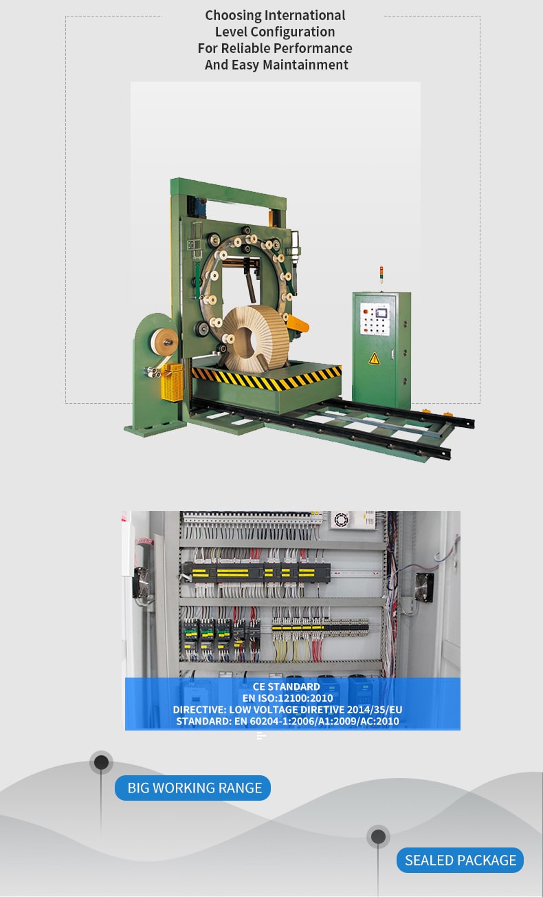 Coil wrapping machine--FPS-800