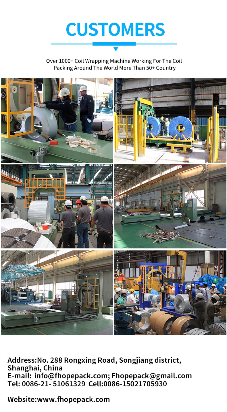 Coil wrapping machine--FPS-800